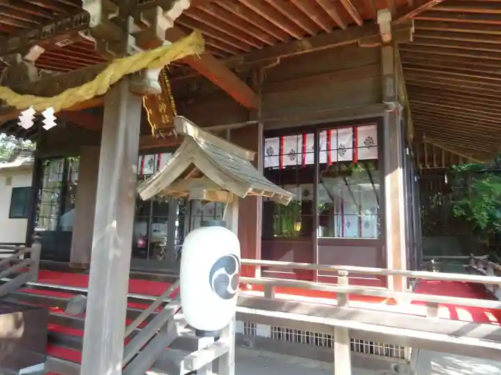 弥生神社の本殿・本堂