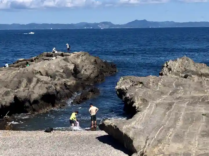 洲乃御前神社の周辺