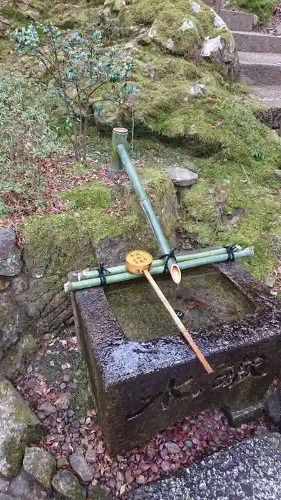 伊奈波神社の手水舎