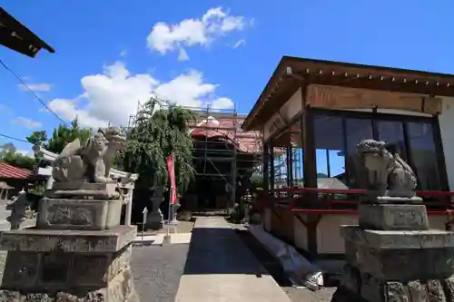 大鏑神社の狛犬