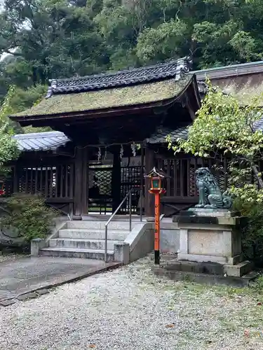長等神社の山門・神門