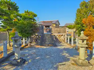 神明社（大島）の本殿・本堂