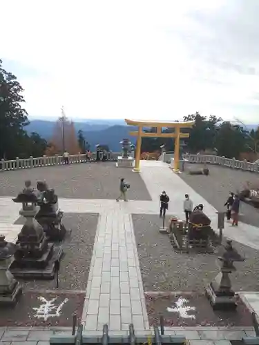 秋葉山本宮 秋葉神社 上社の景色