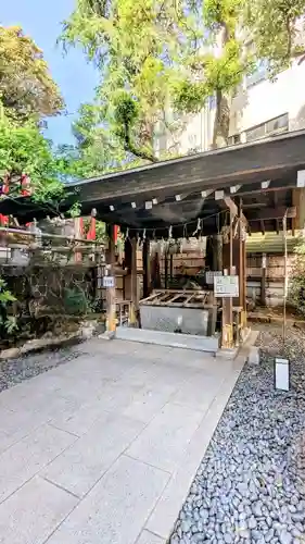 東京大神宮の手水舎