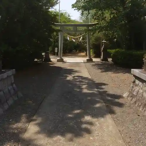 楢葉八幡神社の鳥居