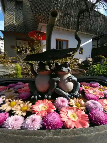 法輪寺の手水舎