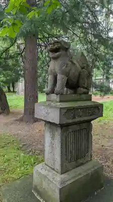音更神社の狛犬