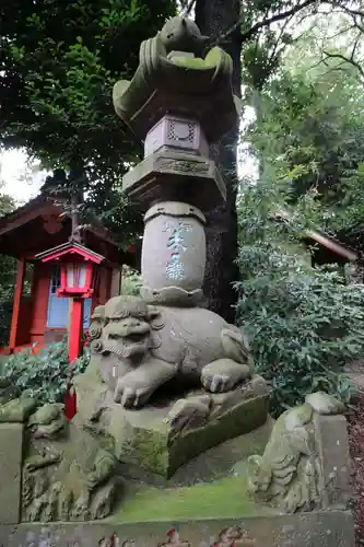 岩槻久伊豆神社の狛犬