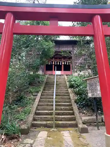 伊古奈比咩命神社の鳥居