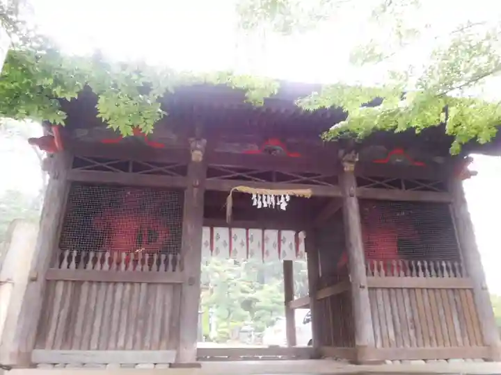 岩殿山安楽寺(吉見観音)の山門・神門