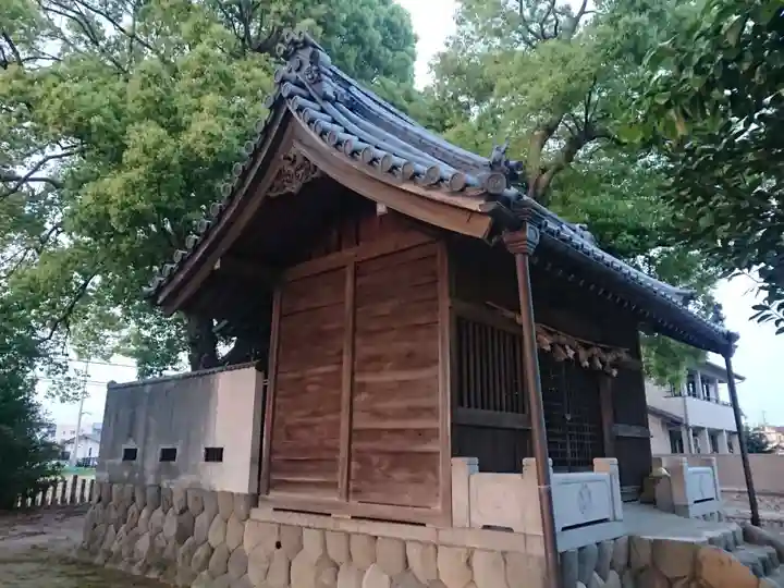 削栗神社(千秋町勝栗)の本殿・本堂