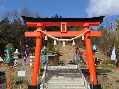 石鎚神社(関東石鎚神社)の鳥居