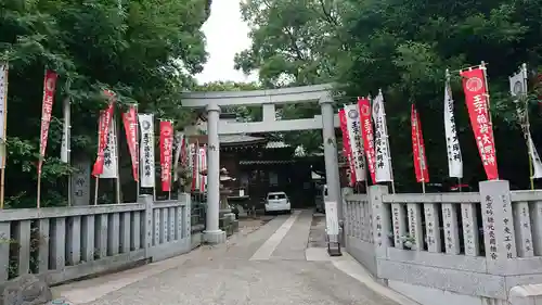 王子稲荷神社の鳥居