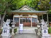 高針護国社の本殿・本堂