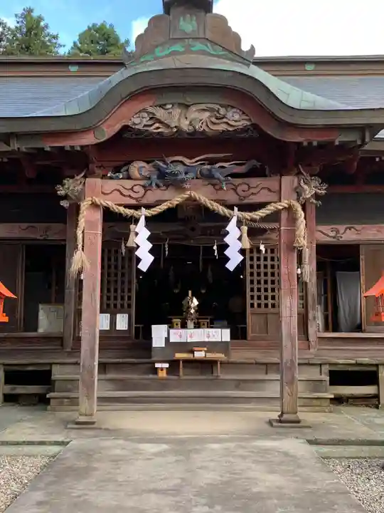 長沼八幡宮の本殿・本堂