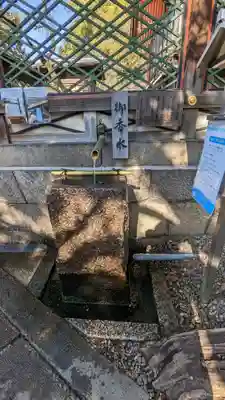 御香宮神社の手水舎