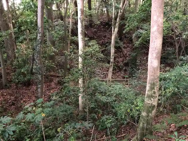 小山不動の自然