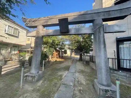 甲大神社の鳥居