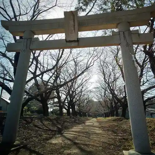 東蕗田天満社の鳥居