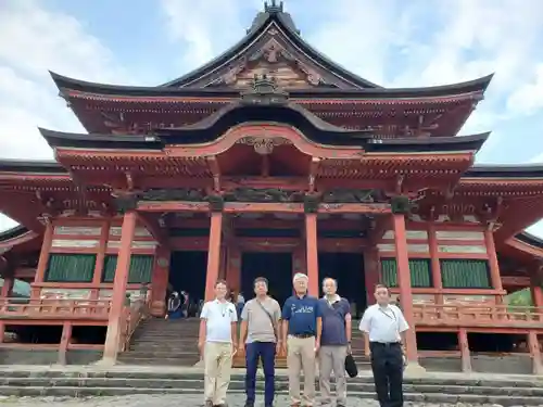 甲斐善光寺の本殿