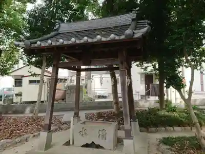 八幡社（日比津八幡社）の手水舎