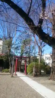 本町南町八幡神社の鳥居