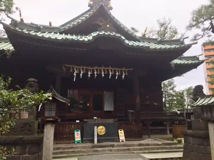 荏原神社の本殿・本堂