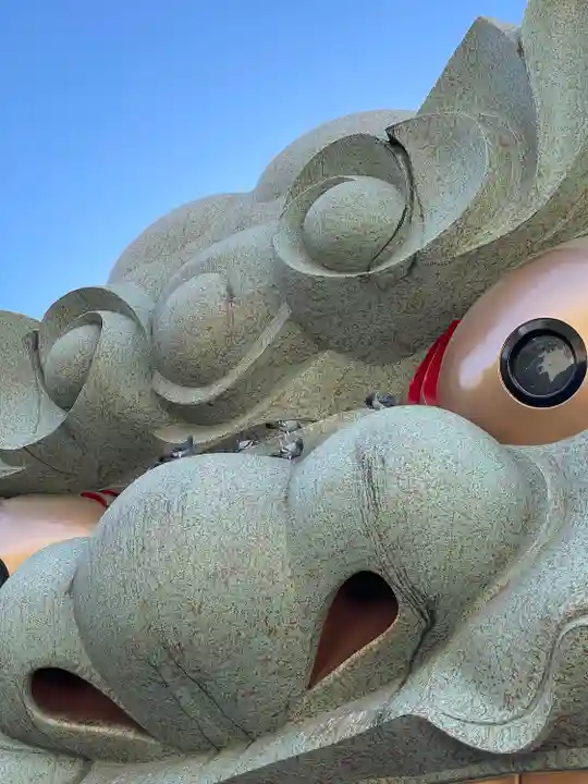 難波八阪神社の狛犬