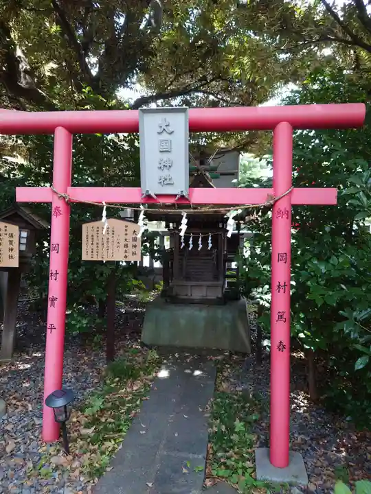 朝日氷川神社の末社・摂社