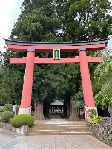 河口浅間神社の鳥居