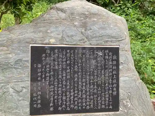 片瀬諏訪神社の歴史