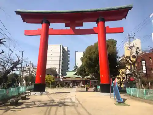 尼崎えびす神社の鳥居