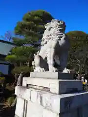 足利織姫神社の狛犬