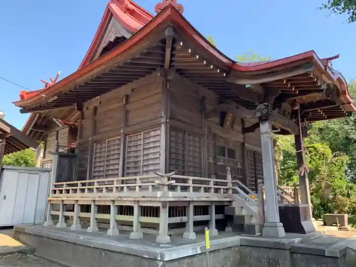 白山神社の本殿