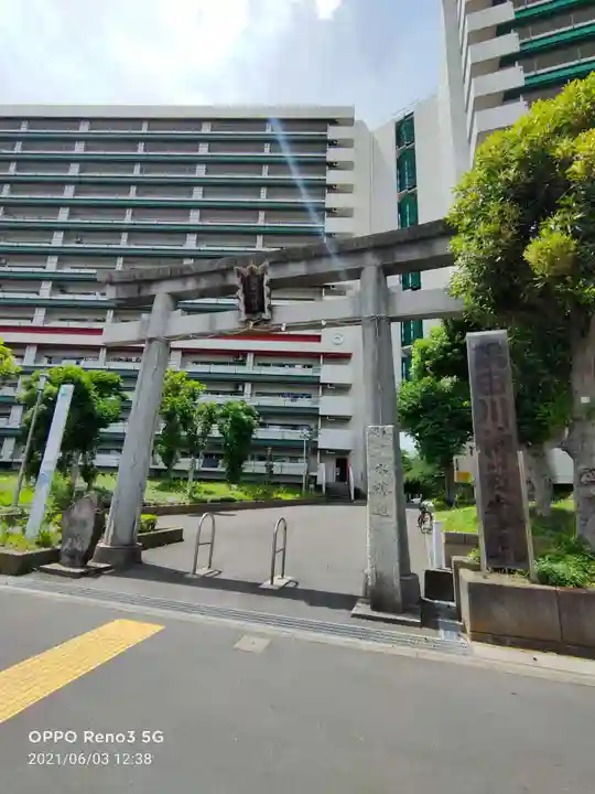 隅田川神社の鳥居