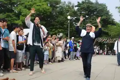 釧路一之宮 厳島神社のお祭り