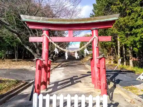 八幡社（中田八幡社）の鳥居