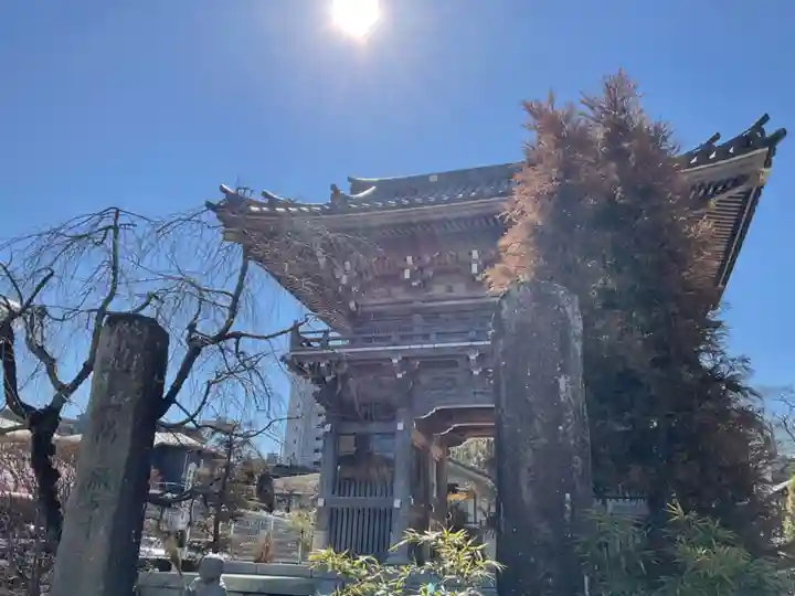 常楽寺の山門・神門