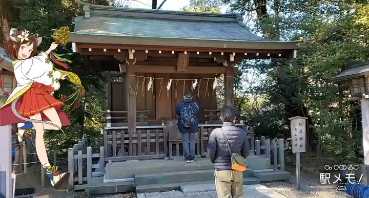 武蔵一宮氷川神社の末社・摂社