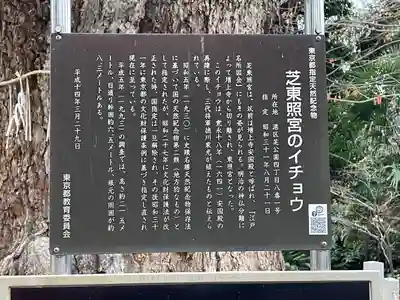 芝東照宮の歴史