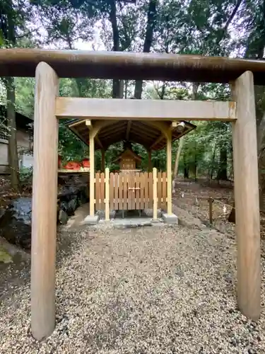 椿岸神社の鳥居