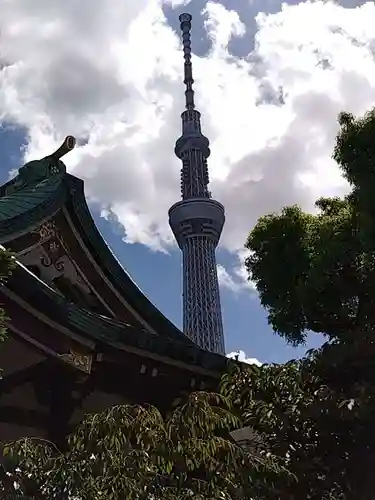 高木神社の景色