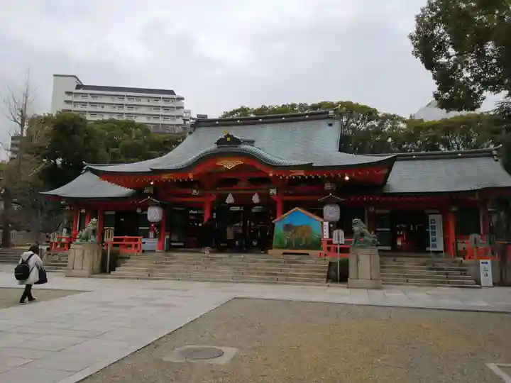 生田神社の本殿・本堂