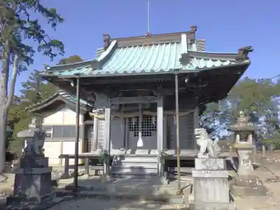 小笠神社の本殿・本堂