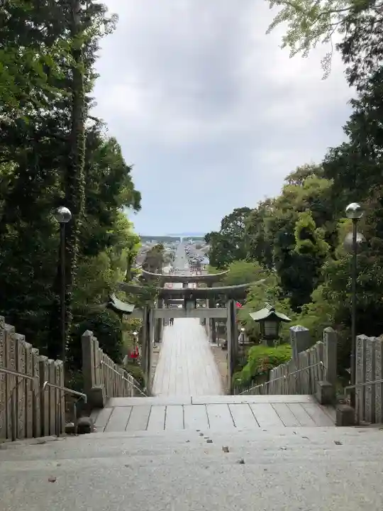 宮地嶽神社の鳥居