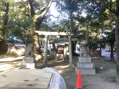 真清田神社の鳥居