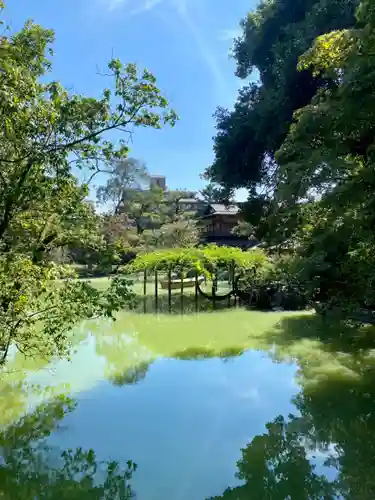 嚴島神社 (京都御苑)の庭園