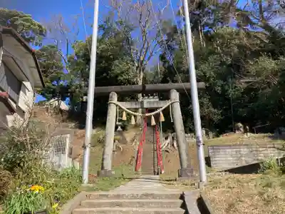 神明社の鳥居