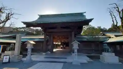 宗像大社の山門・神門