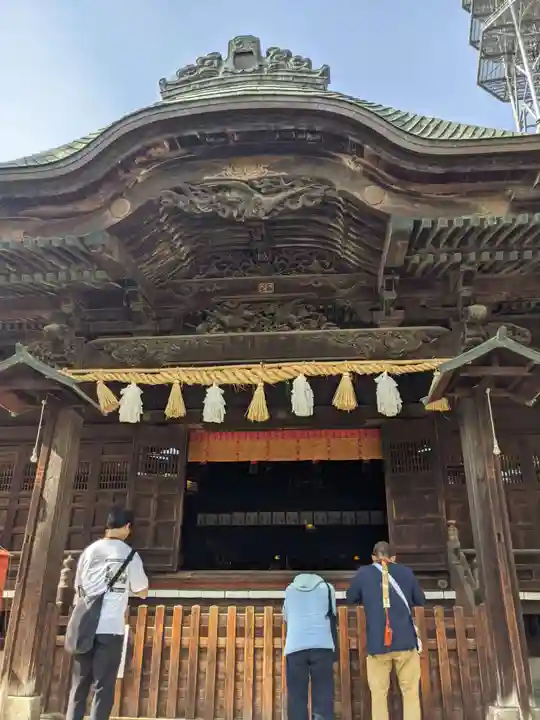 四柱神社の本殿・本堂